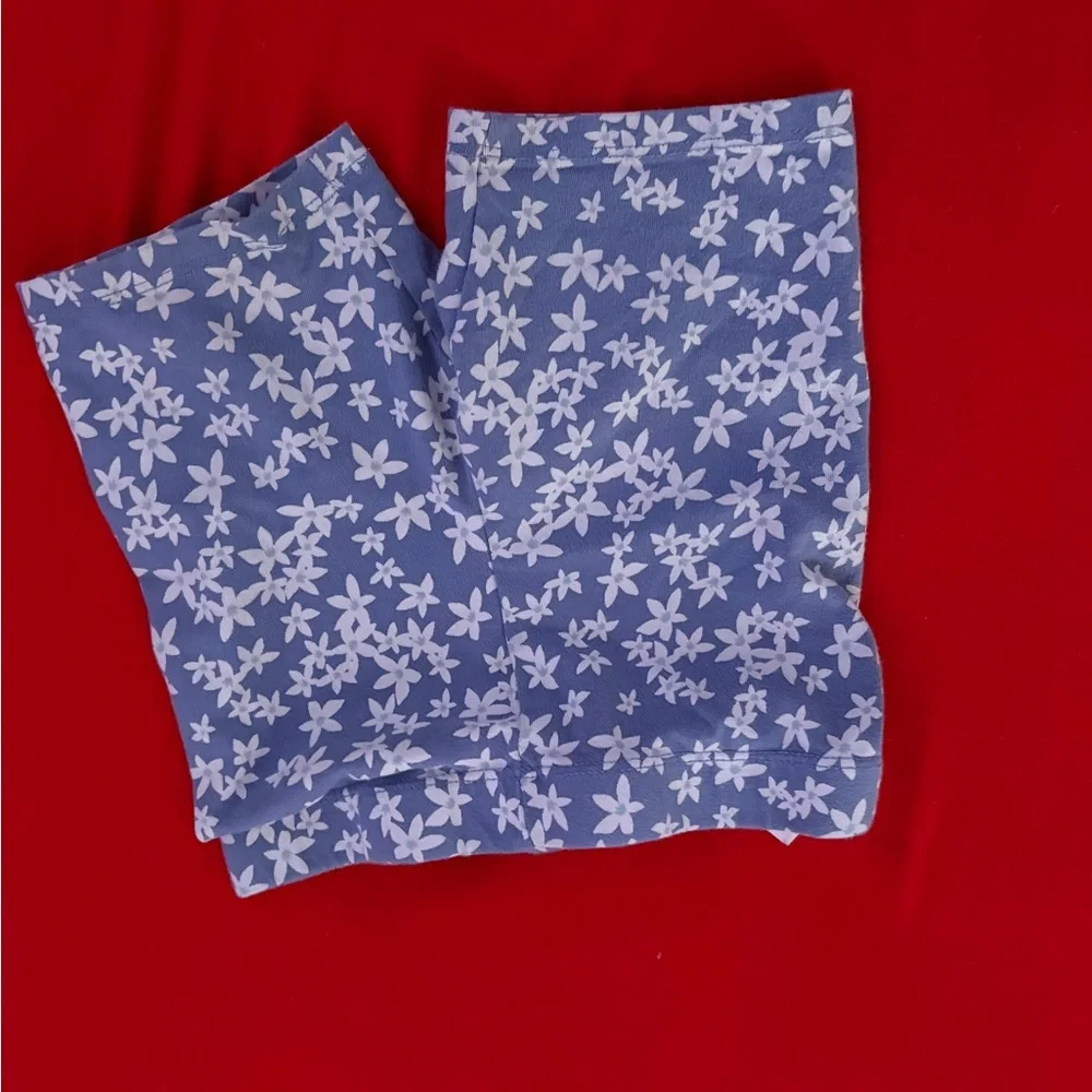 Striped Blue and White Kids Shorts